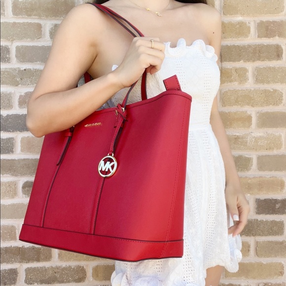 Bundle💕Michael Kors Top Zip Tote Leather + Wallet - Picture 4 of 7